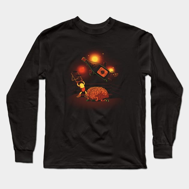 Explosive Cocktail Long Sleeve T-Shirt by Vinsse